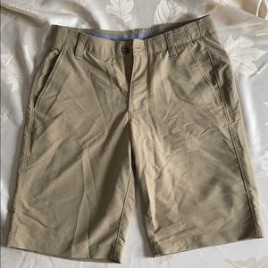 Under Armour Khaki Golf Shorts Sz 30